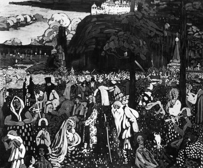 Colourful Life by Wassily Kandinsky